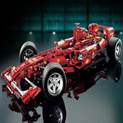 Number 8674 Year: 2006 Part 1245  Name Ferrari F1 Racer 1:8